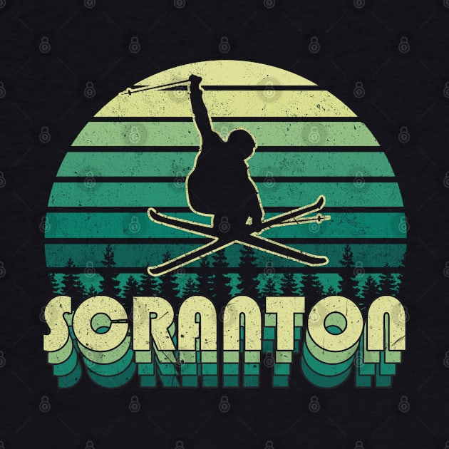 Scranton ski 3d retro design by NeedsFulfilled